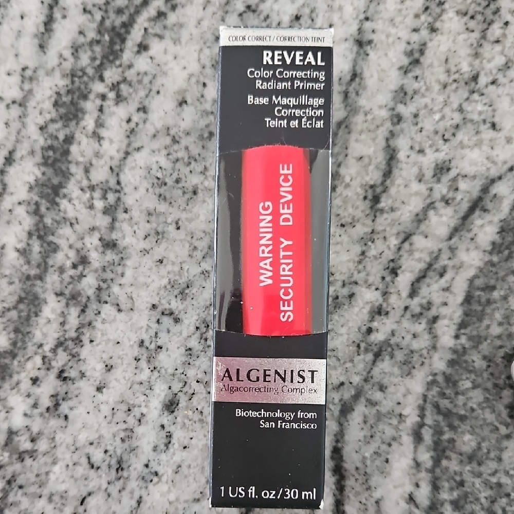 Algenist Red Radiant Primer for a Flawless Finish
